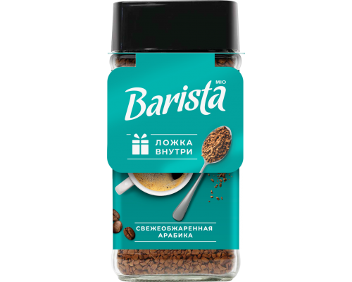 Кофе растворимый Barista Mio с ложкой, 95 г  