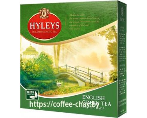 Чай зеленый Hyleys Английский 100 пак