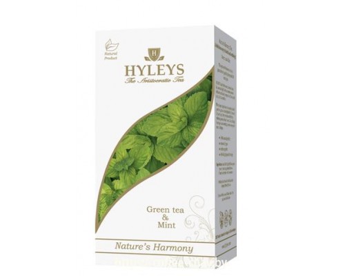 Чай зеленый Hyleys Гармония природы с мятой 25 пак